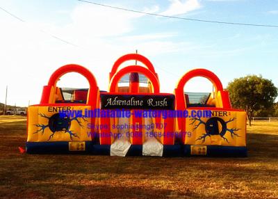 China Adrenaline Rush Inflatable Obstacle Course for sale