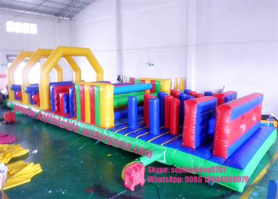 China Jumping Obstacle Course For Kids , Bouncy Obstacle Course Jumper Rental for sale