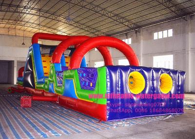 China Custom Kids Inflatable Obstacle Course Bounce House Rental Outdoor Sports for sale