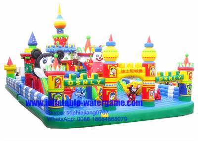 China High Durability Inflatable Fun Factory With Repair Kits / Air Blower Accessory for sale