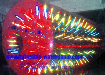 China Inflatable Water Roller Zorbing Balls For Hire , Roll Inside Inflatable Ball for sale