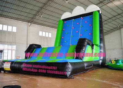 China Attractive Waterproof Inflatable Climbing Wall Game Excellent Durability for sale