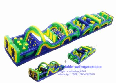 China Radical Run Bounce House Obstacle Course For Adults , Jumping Obstacle Course for sale