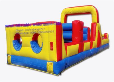 China Heavy Duty Hire Inflatable Obstacle Course , Inflatable Challenge CYOB-1618 for sale