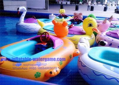 China 156x110cm PVC Inflatable Boat Electric Inflatable Bumper Boat Different Animal Versions for sale