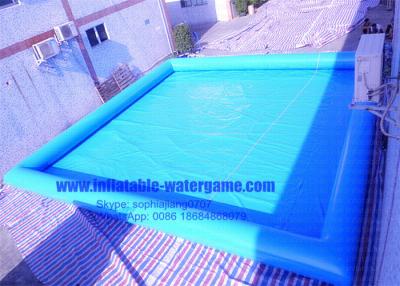 China 0.9mm PVC Rectangle Inflatable Swimming Pool Commercial For Water Balls Play for sale