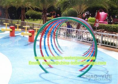 China Popular Galvanized 1.8m Water Park Equipment Water Rings Environmental Protection for sale