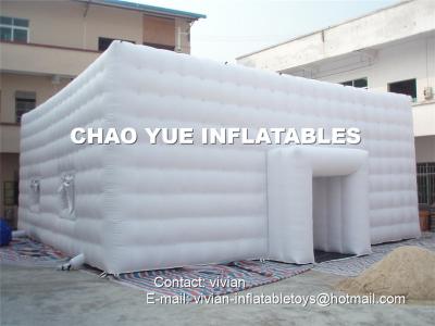 China Double Layers Inflatable Cube Tent Logo Printing For Project Show Events for sale