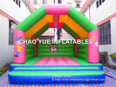 China Indoor Fire Retardant Material Inflatable Jumping Castle Fashion Style For Toddler for sale