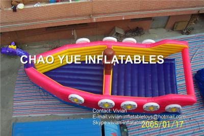 China Durable Customized Inflatable Bouncy Castle Commercial Inflatable Pirate Ship for sale