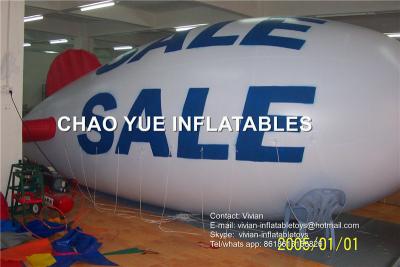 China 3m - 8m Inflatable Advertising Products Customized Inflatable Helium Airship for sale