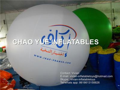 China PVC-Werbungs-Helium-Ballon-aufblasbare fördernde Produkte wasserdicht zu verkaufen