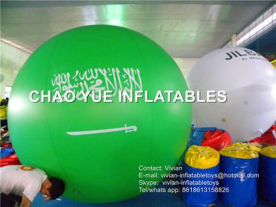 China Customized Inflatable Helium Balloon / Inflatable Helium Sphere SGS Certification for sale