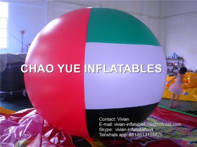 China Handelsklasse PVC Meter des große Werbungs-aufblasbarer Helium-Ballon-2/6 Fuß zu verkaufen