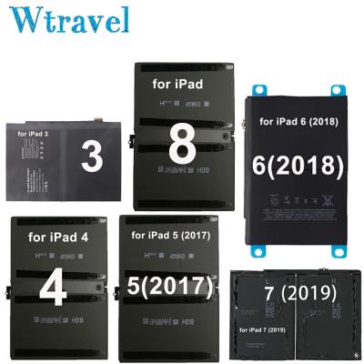 China Tablet PC Wholesale OEM Pure Cobalt High Capacity Cells Tablet Battery For Apple iPad 2 3 4 5 6 2 mini 1 2 3 4 pro 9.7 10.5 12.9 air- air for sale