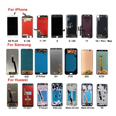 China AMOLED Mobile Phone LCD Different Brands AMOLED Models Mobile LCD Complete Digitizer Mobile Phone LCDs Touch Display for sale