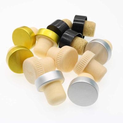 China Non Spill Synthetic Wine Bottle Plug Cork Stopper for sale