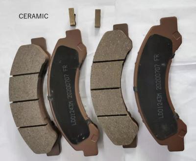 China HINO300 DUTRO BRAKE PAD WITH CERARMICS OR METAL STYLES 04465-37091 206.4*75*20MM for sale