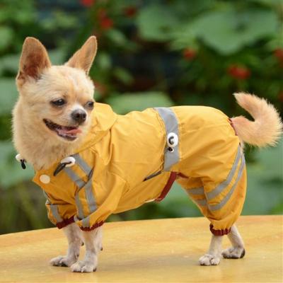 China Factory Direct Wholesale Pet Dog Raincoat Viable Reflective Raincoat Clothes Rain Coat For Dogs Pet Clothes And Accessories T\t for sale