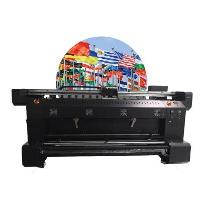 China Hotels 2m Size 4720 Printhead Large Format Digital Textile Sublimation Printer For Flag Printing Machine for sale