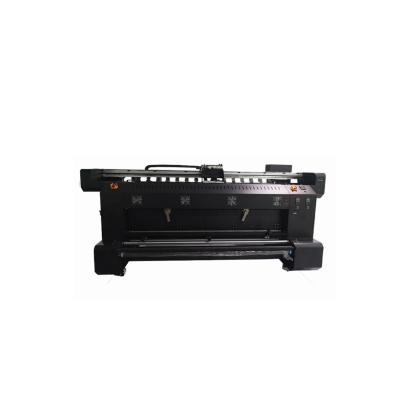 China Garment Shops Multifunction Digital Machine Flag Textile Printer Printing Latest Vision UV Flatbed Printer for sale