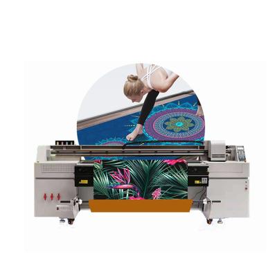 China Garment Shops High Quality Digital UV Inkjet Printer Textile T-shirt Printing Machine UV Hybrid Printer for sale