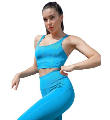 China ACTIVE STRETCH Women Clothing Activewear Fitness Gym Yoga Workout Gaiters Bra Lift Up Sports Bra for sale