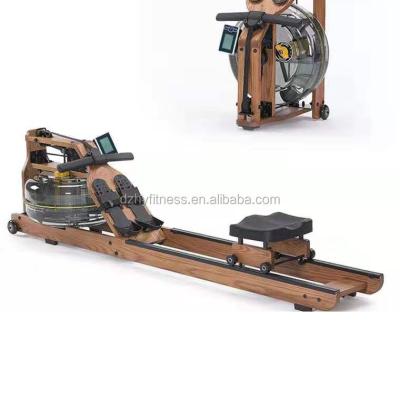 China Strong Body Gym Fitness Equipment Indoor Water Rower Rowing Machine Rowing Machine With Monitor for sale