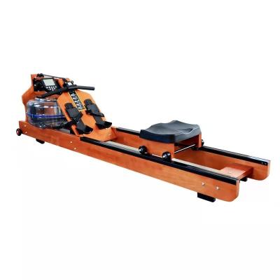 China Bodybuilding Factory Price Club Water Rower , Ash Wood Frame Water Rowing Machine for sale