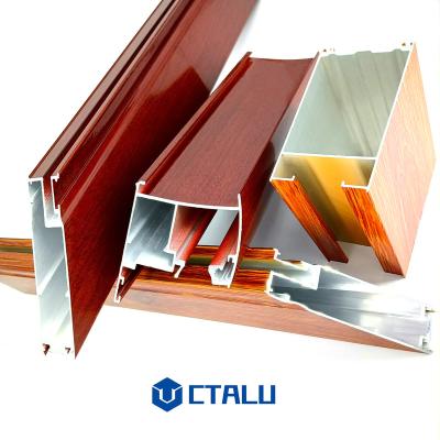 China building & Baking Wood Varnish Decoration Grain Ceiling Profile Fixing Aluminum Accessories Can Be Mounted With Exterior Curtain Wall Grille for sale