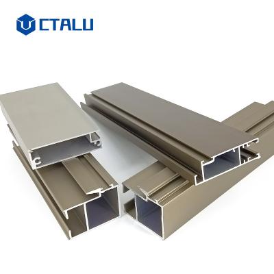 China building & Anodic bronze sliding window profiles mate decoration oxidation window sash perfiles de aluminio for sale