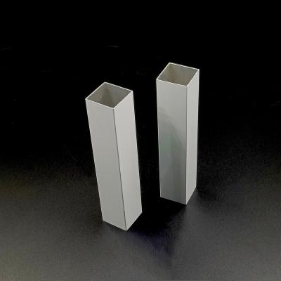 China building & Decoration Equal Size Aluminum Tube Perfiles de aluminio tubo 1/2 x 1/2 0.7mm Aluminum Profiles for sale