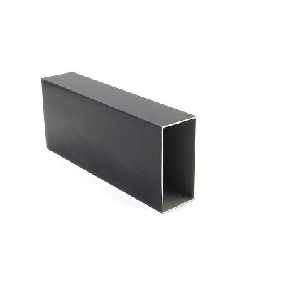 China building & Decoration Philippines Aluminum Profiles Furnish Aluminum Tube 1 Square 3/4x1 Black Anodized for sale