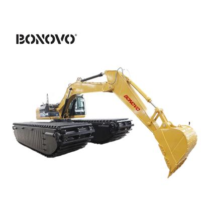 China Crawler Excavator 20 Ton Swamp Buggy Amphibious Dredging Manufacturer AP200 Undercarriage Pontoons for sale