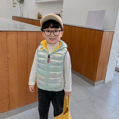 China Colorful Hooded Waterproof Children's Bottom Cotton Vest Boys And Girls for sale