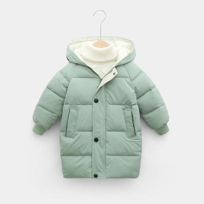 China Viable children's low cotton jacket boys' middle and winter long cotton jacket baby thickened clothes children's jacket for sale