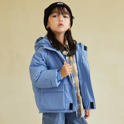 China Durable Duck Down Jacket Boys And Girls 90% Short Duck Down Jacket Cold And Warm Proof for sale