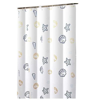 China Stocked Polyester Fiber Shower Curtain Liners 72