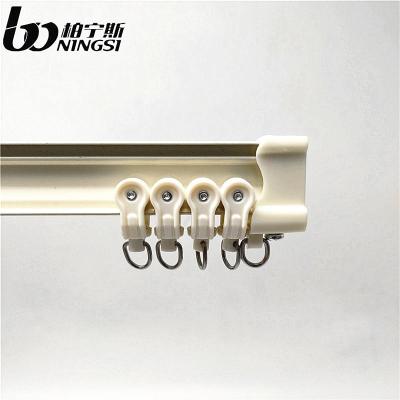 China Children's Room Divider Aluminum Alloy Bendable Ceiling Track For Bay Window for sale