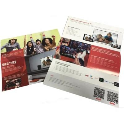 China paper & Cardboard Printed Promotion Flyer / Leaflet / Catalog / Booklet Printing Cheap Brochure Printing Service for sale