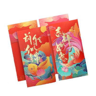 China Chinese Red Lucky Money Pockets Hongbao New Year Gift Envelope Envelopes for Spring Festival, New Year, Birthday, Wedding, Business Occasion for sale