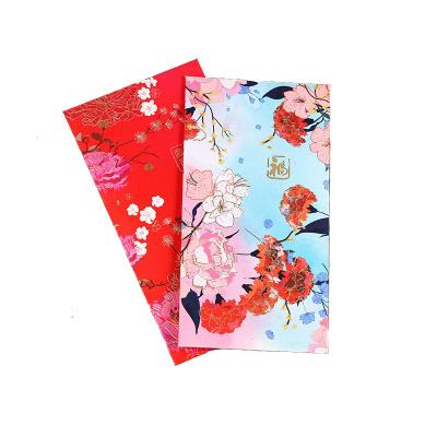 China Customized high quality 2020 chinese new year package envelope spring festival gift bags silver lucky red envelope custom red pocket for sale