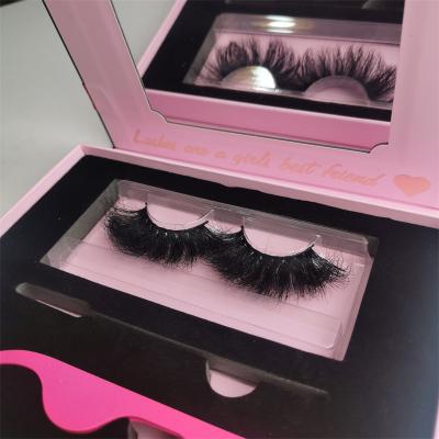 China Wholesale Natural Soft Eyelash Lashes False 3D Mink Eyelashes Custom Packaging Box Clean Logo Brand Lashes Vendors for sale