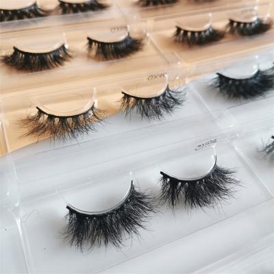 China Deep 15mm mink lashes seller wholsale private label 5D cruly fluffy mink lashes short full for sale