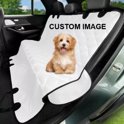 China Zappwaits-Cool Washable/Waterproof/Anti-Slip Pet Seat Covers Design Your Own Auto Car Seat Protector with Digital Printing for sale