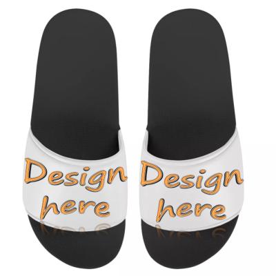 China Fashion Trend Wholesale Low Cost Printing Silk Vamp Customize Design White Flip Flop Female Slipper Ladies Beach Open Toe Slipper Shoes White for sale