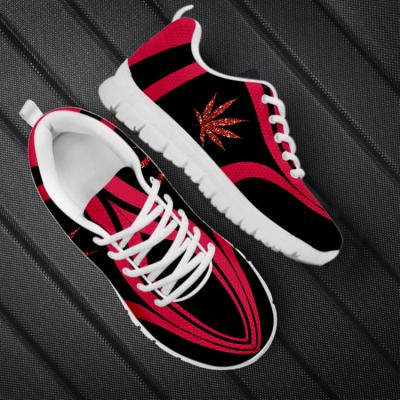 China CUSHIONING 2021 Wholesale Custom Brand Ladies Mens Sneaker Black And White Women Running Soft Fabric Men Sport Shoes for sale