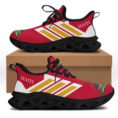 China CUSHIONING Colorful Haiti Workout Wear Casual Sport Shoes Custom Made Eva Sole Breathable Mens Basketball Shoes Cheap Sneakers for sale