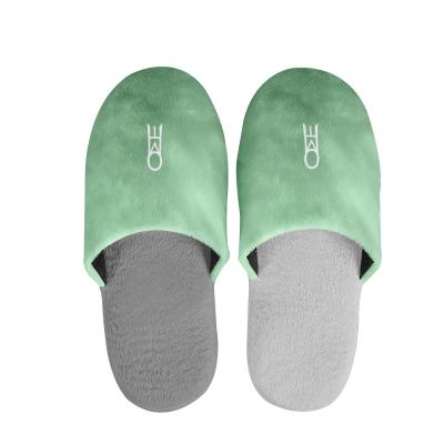 China Fashion Trend Cotton Slippers Non-Slip Home Shoes Quilted Soft Comfortable Breathable Indoor Memory Foam Cotton Women and Men Washable PC HD 1 for sale