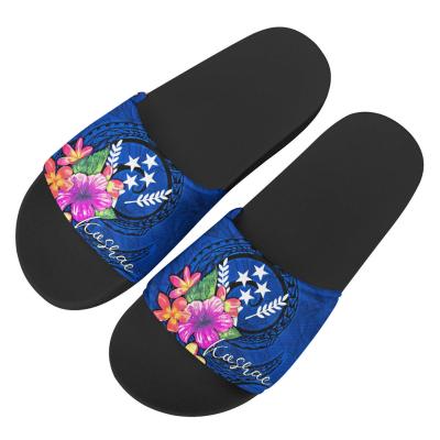 China CUSHIONING New Summer New Women Men Sandals Outdoor Slip On Custom Unisex Flat Shoes Slide On PVC Fish Mouth Beach Indoor Ladies Slippers for sale